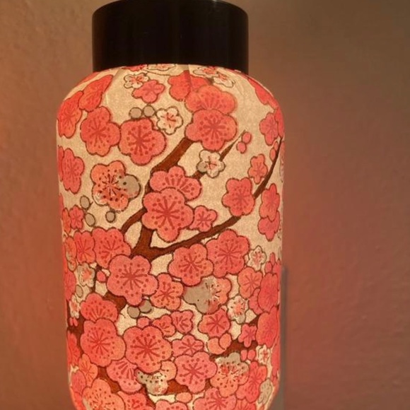 Plum flower Oriental Japanese Washi. wall  plug-in night Night Light - Picture 3 of 4